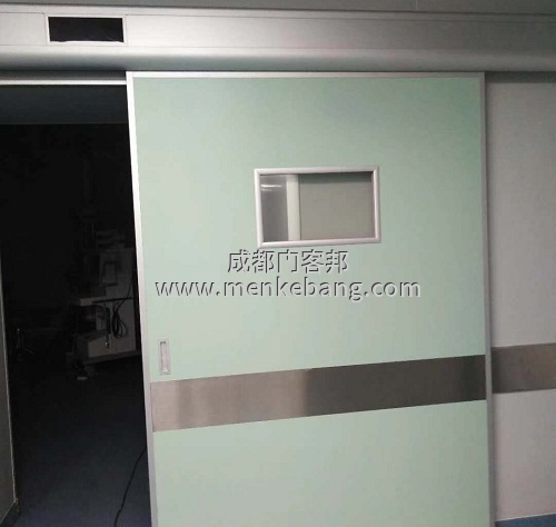 成都醫用遙控腳感應手術門案例